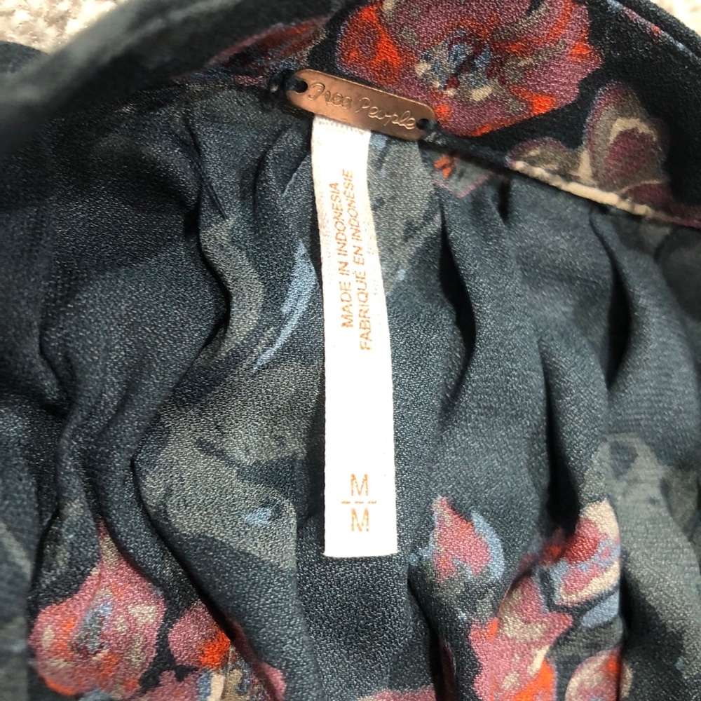 Free People Long Blouse